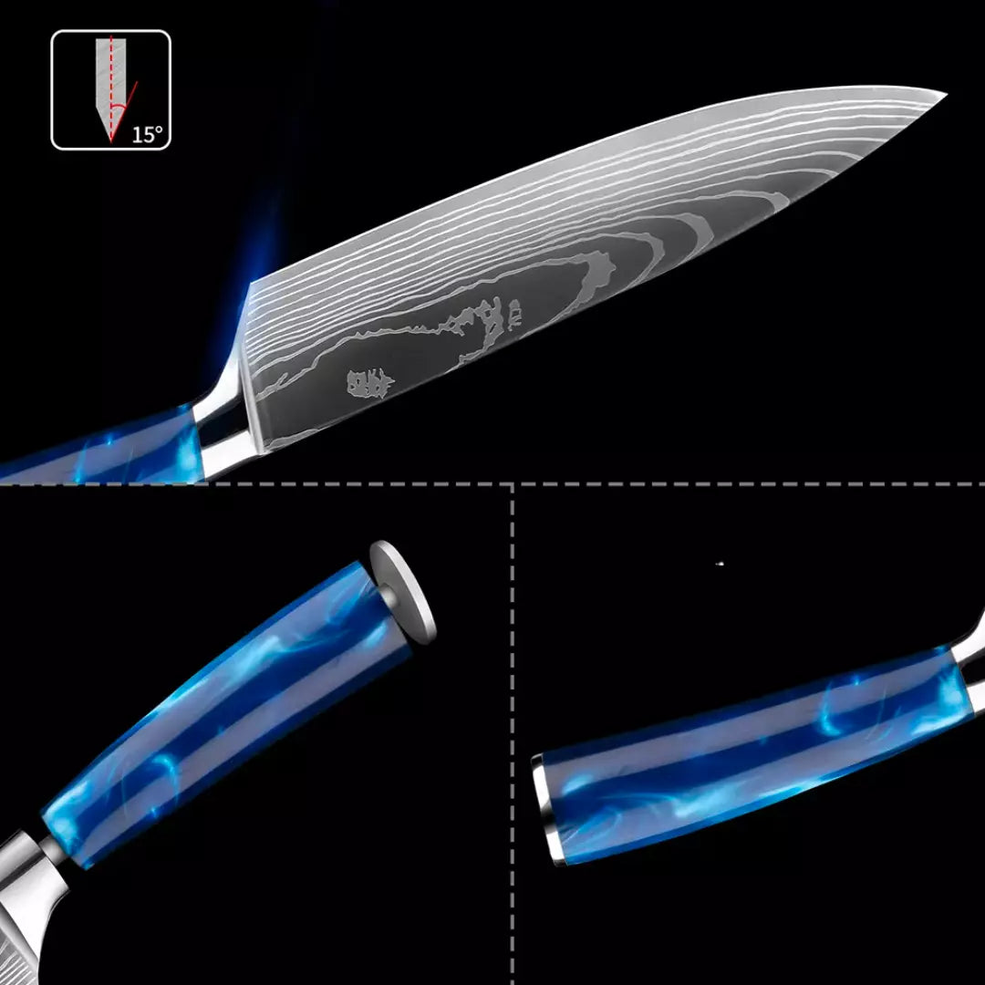 Hand Forged Chef's Knife • Cielo Knife by ATENAS Blades