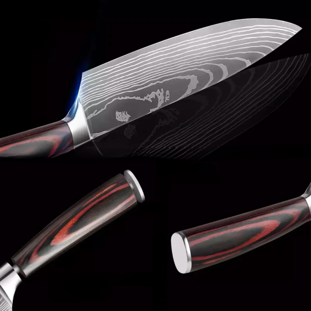 Hand Forged Chef's Knife • by ATENAS Blades