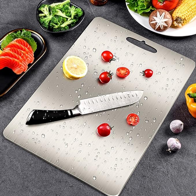 Premium Stainless Steel Cutting Board